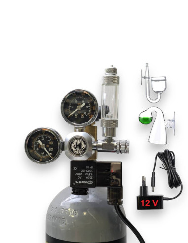 CO2 set SMART s elektromagnetom + DROPCHECKER a DIFUZÉR