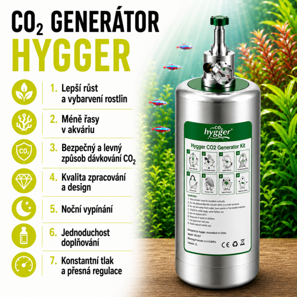 Hygger CO2 generátor